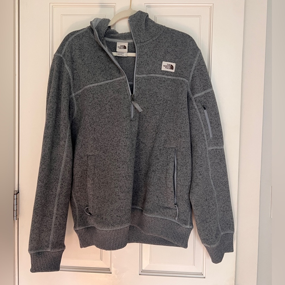 The North Face Gray Fleece Jacket
